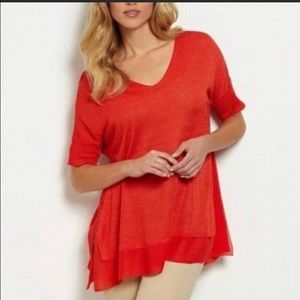 - Eileen Fisher  100%silk top